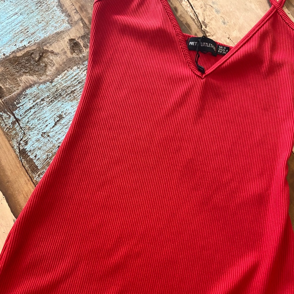 Vibrant Red PLT Dress ❤️